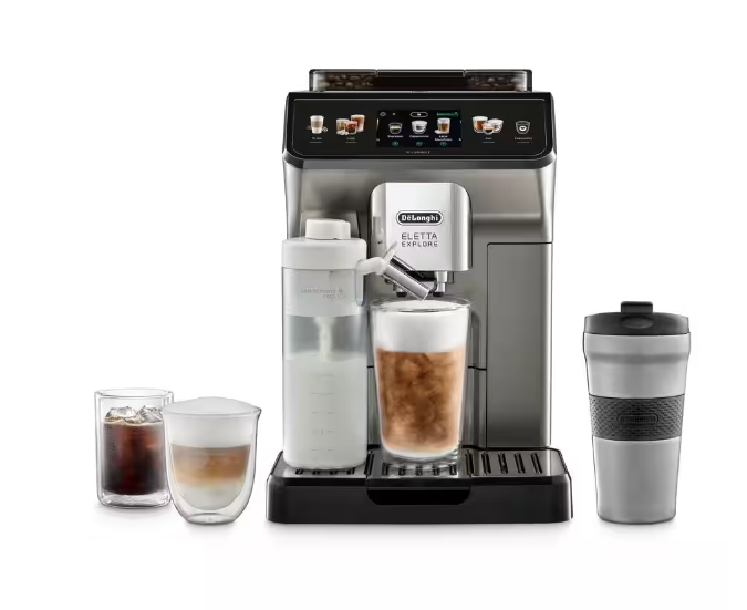 CAFET. DELONGHI ECAM450.86T SUPERAUTOM. C/LECHE